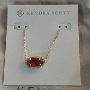KENDRA SCOTT BRAND NEW GOLD NECKLACE AND BAG